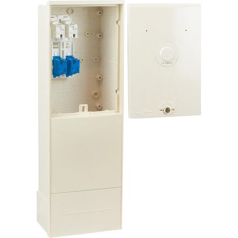 Michaud – Borne CIBE MONO 60A éclair – Connectique 60A – Polyester armé de fibre de verre – Téléreport intégré (1/3)