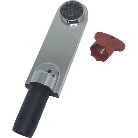 Ricambio doccetta cromata monogetto per miscelatore HEXIS Franke 133.0174.014