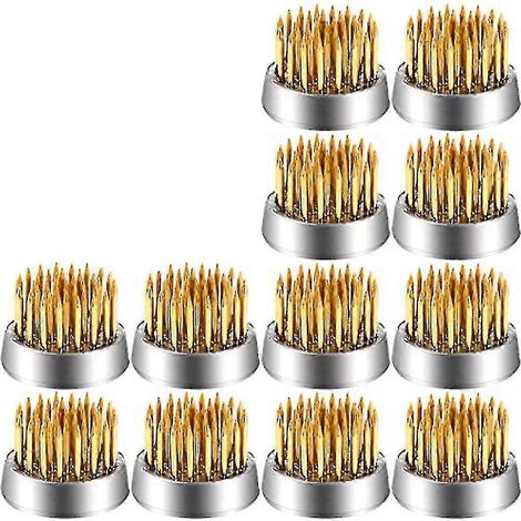 Filiyano-Lot de 12 supports pour fleurs, Kenzans, organisateurs de fleurs ronds, mini supports floraux, épingles à fleurs de 2,3 cm (1/5)