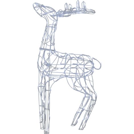 Star LED-3D Rentier 'Pegasus', stehend, Metallrahmen, (1/4)