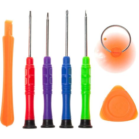 Kit d'outils de réparation avec tournevis pour manette Xbox 360 et SSD PS3 (7 pièces)
