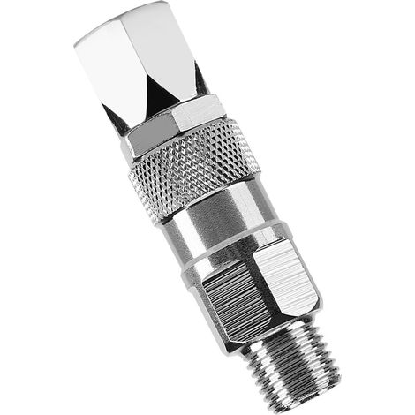 Tuyau de pistolet à peinture haute pression sans air en acier inoxydable 1/4 pouce avec joint pivotant pour pistolets à peinture (1/5)
