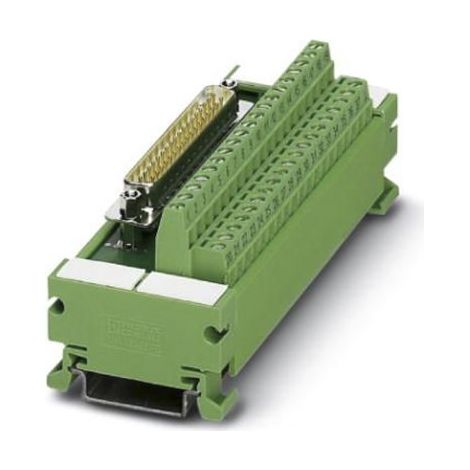 Module d'interface Sub-D 50 Contacts, Mâle, Montage sur Rail DIN ( Prix pour 1 )