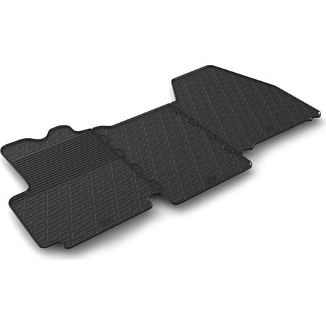 Set tappeti su misura in gomma - compatibile per  Citroen Jumper (04/0612/23) -  Fiat Ducato (07/0612/23) -  Peugeot Boxer (04/0612/23) (1/3)