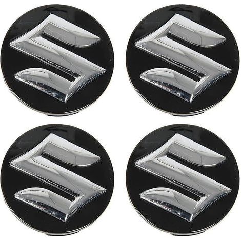 4 enjoliveurs centraux de 54 mm pour Suzuki Swift, SX4, S-Cross, Ignis, Vitara, Solio, Bandit et Swace, protection antirouille pour jantes. (1/5)