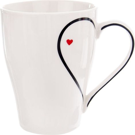Taza de porcelana para bebidas frías y calientes, ideal para tomar café, té, hierbas y otras bebidas. (1/3)