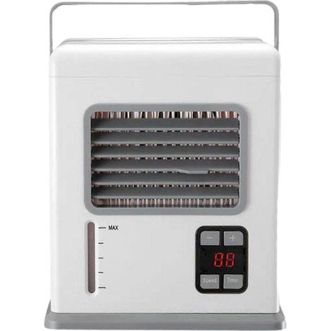 Climatiseur portable, mini-refroidisseur d'air, ventilateur de climatisation pour voiture ou bureau (1/5)