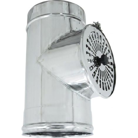 MAKA Modulo di Compensazione Canna Fumaria Doppia Parete Inox Ø 200-250 mm (1/5)
