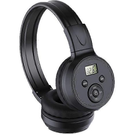 Casque stéréo Bluetooth circum-auriculaire avec radio FM (1/5)