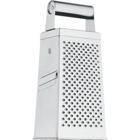 Rallador de Cuatro Caras WMF en Acero Inoxidable Ergonómico