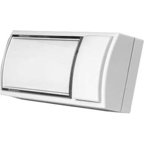 Grothe Klingeltaster AP 32x90x18,5mm, ws MONTILUX 2154 (1/3)