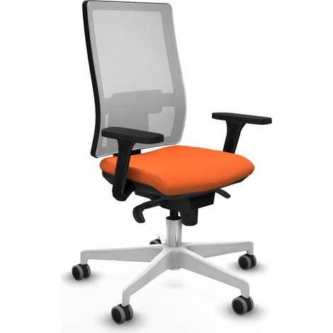 Piqueras y Crespo 3D026G0 Chaise de Bureau Orange Ergonomique