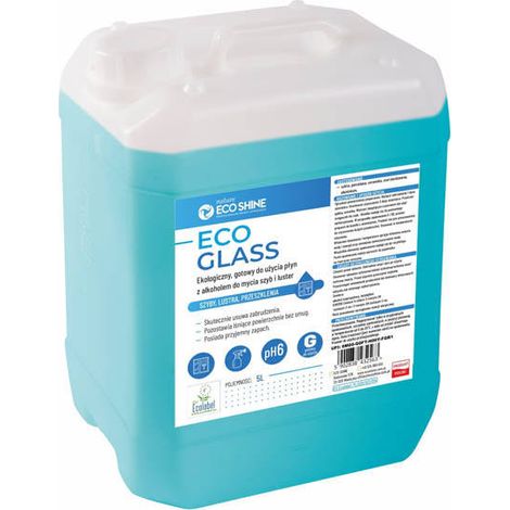 Nettoyant pour vitres et miroirs Eco Shine 5L, 1 pièce.