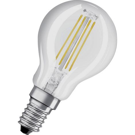 Osram LED Sphärisch 4W E14 Kaltweißes Licht