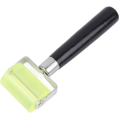 Rouleau à joints en silicone d'environ 5 cm, facile à utiliser, durable et portable, avec poignée de lissage, pour papier peint. (1/5)