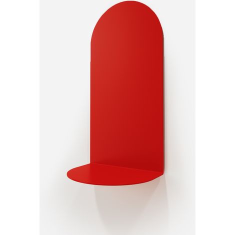 Étagère lumineuse rouge du peintre (1/4)