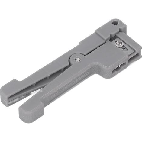 Abisolierzange für Koaxialkabel (0–3,2 mm), ABS-Werkzeug für Glasfaser-Schutzschläuche, Präzisions-Schlauchschneider für Wartungs- und Reparaturarbeiten (1/5)
