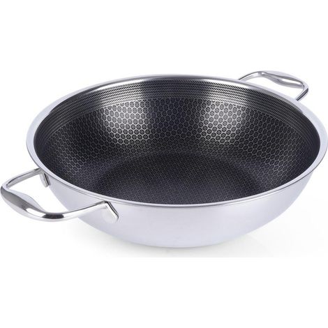 Sart茅n wok de acero antiadherente Cookcell de 28 cm (1/3)