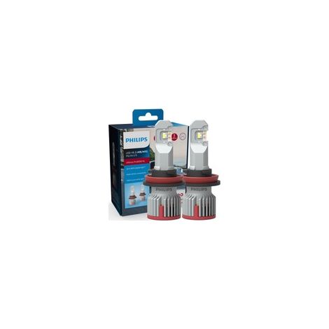 2X AMPOULES H9 / H11 LED ULTINON PRO9200 PHILIPS 5800K +400% 11362U92X2 (1/4)