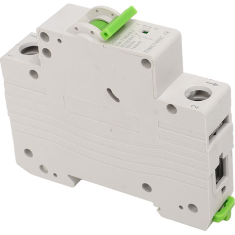 Disjoncteur photovoltaïque compact 1 pôle aimanté déclenchement rapide isolateur courant continu pour système solaire 250V (1/5)
