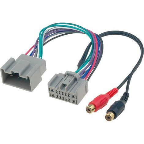 Cable Autoradio Adaptateur RCA compatible avec Volvo XC70 C30 S40 S60 S80 V50 V70
