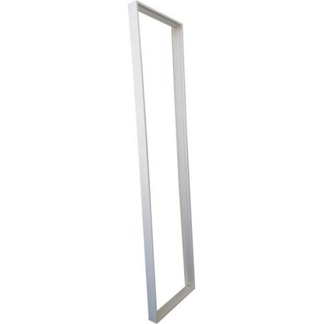 Cadre saillie clipsable panneau LED 120x30 blanc Ecolight (1/3)