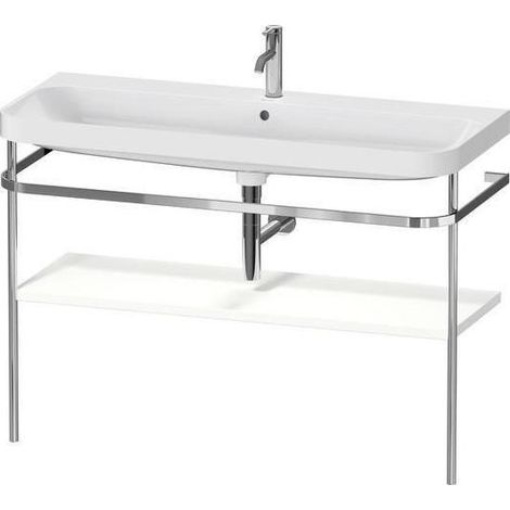 Duravit Happy D.2 Plus c-shaped Set mit Metallkonsole, (1/4)
