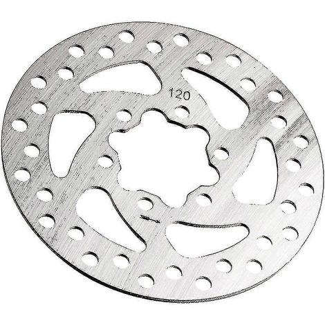 Convient aux accessoires de frein à disque de 120 mm, disque de frein universel en acier inoxydable (1/4)