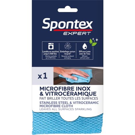 MICROFIBRA VITROCERAMICA / ACCIAIO INOSSIDABILE SPONTEX SPONTEX EXPERT (1/5)