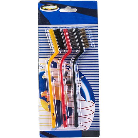 Brosse à récurer de cuisine, nettoyage efficace, poignée ergonomique, brosse métallique pour hotte et cuisinière (1/5)
