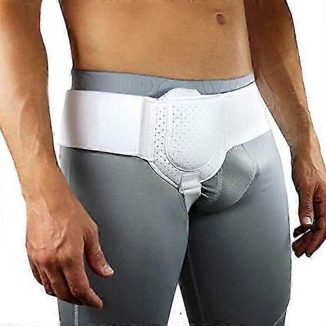 Ceinture herniaire pour adulte, soutien inguinal ou sportif, soulagement de la douleur et récupération (1 pièce)