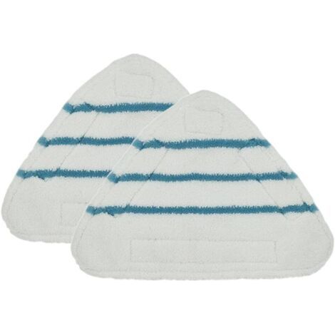 Capuchons de rechange pour vadrouille à vapeur Tampons de rechange pour vadrouille à vapeur Pour vadrouilles triangulaires Chiffons lavables Têtes de vadrouille en microfibre Accessoires pour balai (1/4)