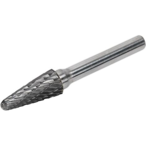 Sealey Conical Ball Nose Tungsten Carbide Rotary Burr 10mm SDB06