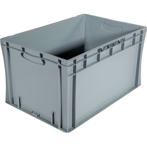 Bac palettisable norme Europe - Poignées fermées - 600x400x320 mm - 64 litres - 5000281 (1/5)