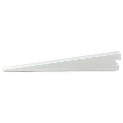 Sacar Reggimensola Doppia in Acciaio - Bianco - 320 mm