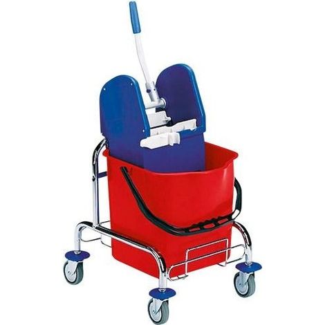 Cromo Carrello Di Lavaggio, 1X25L