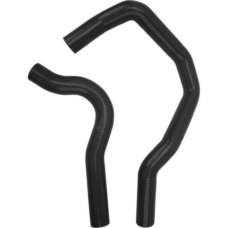 Durite flexible en silicone pour radiateur de voiture, compatible avec Honda Civic Type-R EK4/EK9, noire (1/5)