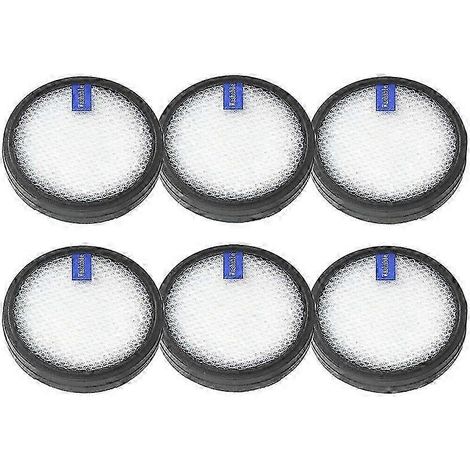 Lot de 6 filtres lavables compatibles avec les aspirateurs W200, W300 et W400, accessoires de rechange pour aspirateurs, édition Accesso 0115 (1/5)