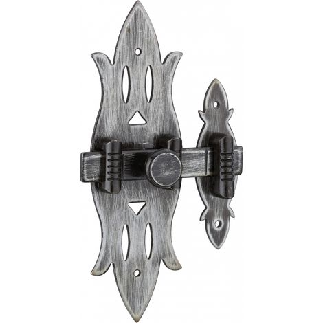 THIRARD - Verrou de meuble Rustique, 40x130mm, fer patiné - THIRARD