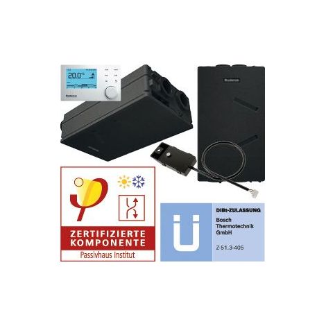 Buderus Logavent HRV156-100 K BS Kompaktlüftungsgerät mit WRG - 7739621519