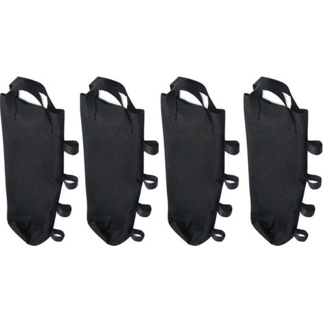 Befüllbare Ballastsäcke – 420D Polyester mit Polyurethanbeschichtung – Für Sonnenschirme und Gartenmöbel – 4 Stück à 15 kg (1/5)