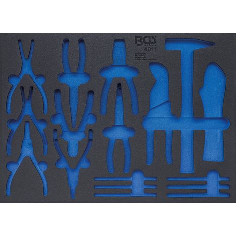 BGS Werkstattwageneinlage 3/3 leer für Art. 4011 - 4011-5 (1/2)