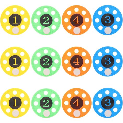 Lot de 12 disques de plongée pour Piscine, Jouet de plongée, récupération, entraînement, Lancer d'anneaux, Accessoire pour fête en Plein air, été, Plage (1/5)