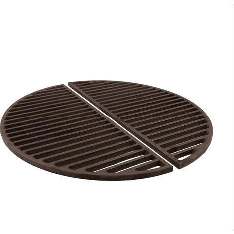 Set 2 grilles en fonte pour Kamados avec grille diamètre 53cm dont Kamal 60 (1/5)