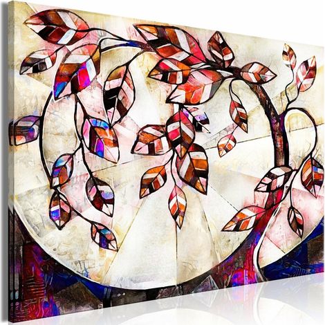 Tableau arbre élégant large - 120 x 80 cm (1/4)