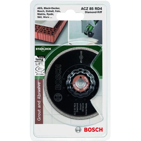 Scie à segments Starlock Diamant RIFF ACZ 85 RD4 85 mm BOSCH 2609256972 (1/5)