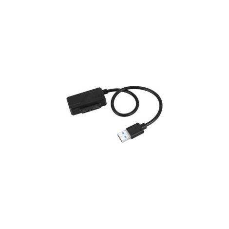Cable adaptador USB 2.0 a Mini SATA II de 7+6 pines y 13 pines para unidad de CD/DVD-ROM de portátil delgada