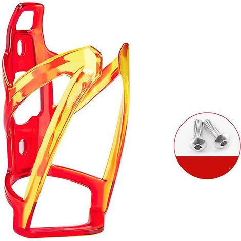 Porte-bouteille d'eau pour vélo, version améliorée, porte-bouteille d'eau, beau porte-bouteille d'eau léger et incassable (jaune) (1/3)