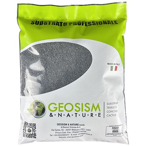 Graniglia, granulato per giardino, Nero Ebano 1,2-1,8 mm (1 Kg) (1/3)