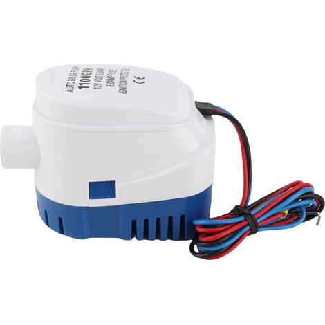 Automatische Tauchpumpe für die Bilge 1100GPH 12V für Boot und Marine, integrierter Schwimmerschalter, 3/4-Zoll-Ausgang (1/5)